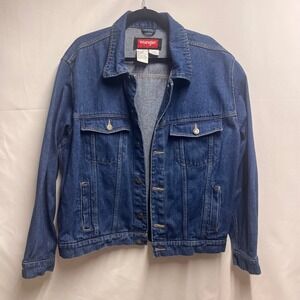 Vintage Wrangler‎ Hero Denim Jacket Mens Large